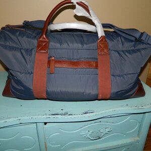 Mark & Graham Highline Weekender Blue NO MONO